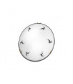 Plafonnier style cosy NONNA laiton antique 1 ampoule