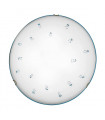 Plafonnier style cosy MOON laiton antique 1 ampoule