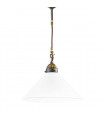 Suspension style cosy NONNA laiton antique 1 ampoule