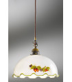Suspension style cosy NONNA laiton antique 1 ampoule