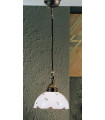 Suspension style cosy NONNA laiton antique 1 ampoule