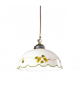Suspension style cosy NONNA laiton antique 1 ampoule