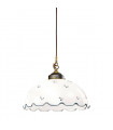 Suspension style cosy NONNA laiton antique 1 ampoule