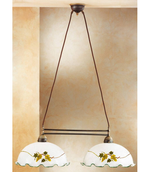 Candlestick-Stil gemütliche NONNA Antik Messing 2 Glühbirnen
