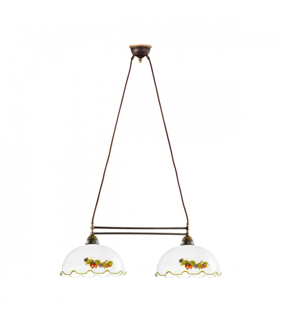 Candlestick-Stil gemütliche NONNA Antik Messing 2 Glühbirnen