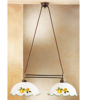 Candlestick-Stil gemütliche NONNA Antik Messing 2 Glühbirnen
