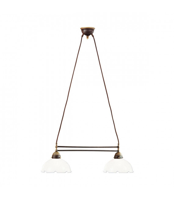 Candlestick-Stil gemütliche NONNA Antik Messing 2 Glühbirnen