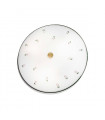 Plafonnier style cosy NONNA laiton antique 3 ampoules