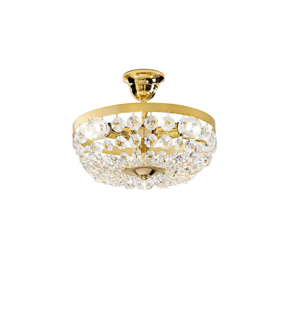 Klassische Deckenleuchte VALERIE 24 Carat Gold 3 Lampen