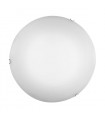 Plafonnier MOON argent 2 ampoules