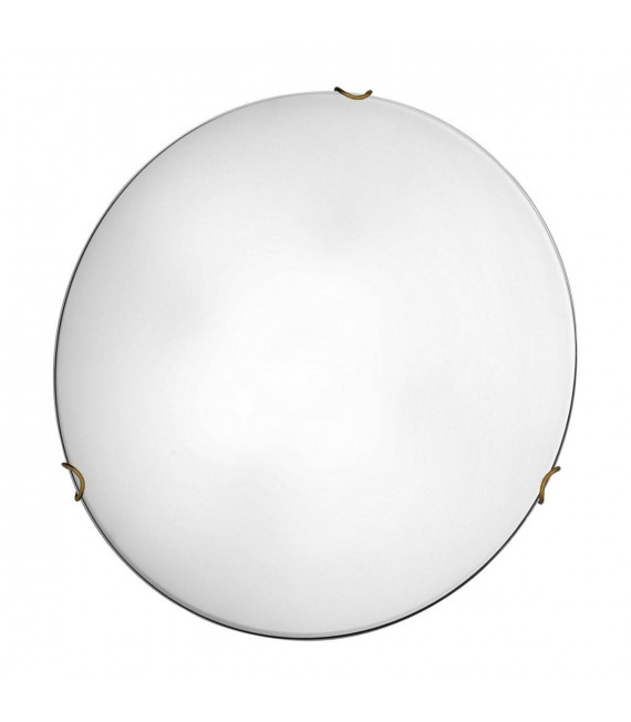 Plafonnier MOON laiton antique 1 ampoule