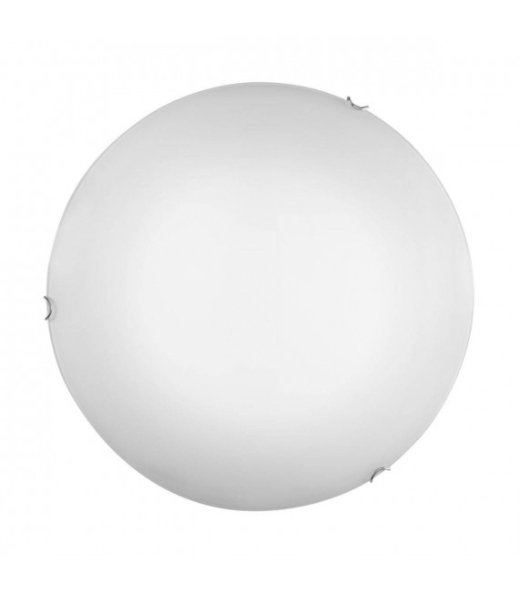 Plafoniera MOON argento 1 lampadina