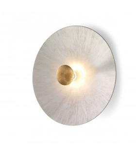 Aplique de pared MOON blanco mate 1 bombilla