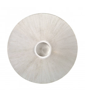Aplique de pared MOON blanco mate 1 bombilla