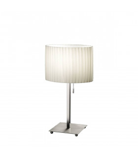 Lampada da tavolo SABBIA nichel 1 lampadina