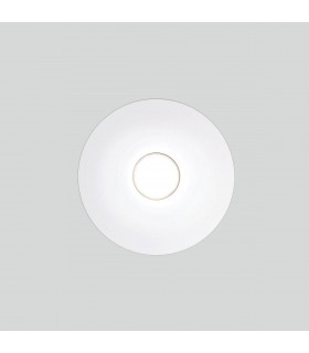CIRCLE weiße Deckenleuchte 1 Glühbirne