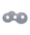 Plafonnier CIRCLE blanc 3 ampoules