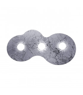 Plafonnier CIRCLE blanc 3 ampoules