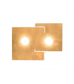 Plafonnier SQUARE blanc 2 ampoules