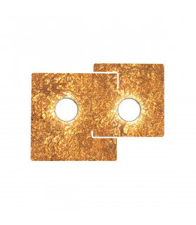 Plafonnier SQUARE blanc 2 ampoules