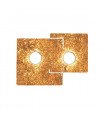 Plafonnier SQUARE blanc 2 ampoules