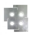 SQUARE Ceiling Light 4 lights - 1