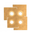 Plafonnier SQUARE blanc 4 ampoules