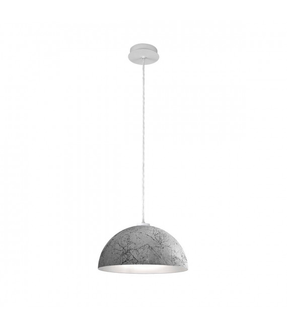 Lámpara colgante de diseño CULT blanco mate 1 bombilla