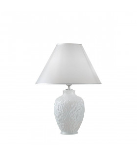 Lampada da tavolo bianca CHIARA 1 lampadina