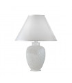 Lampe de table CHIARA blanc 1 ampoule