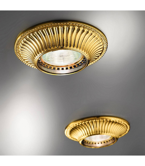 Spot clásico MILORD oro francés 1 bombilla
