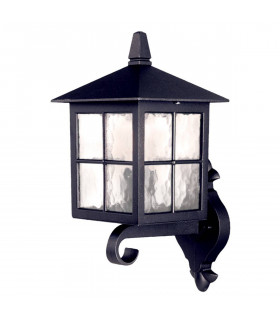 Yorker Wandleuchte, schwarz