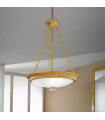 Suspension classique MILORD or Français 3 ampoules