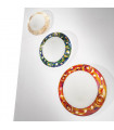 Plafonnier design SERENA Or 24 Carats 4 ampoules