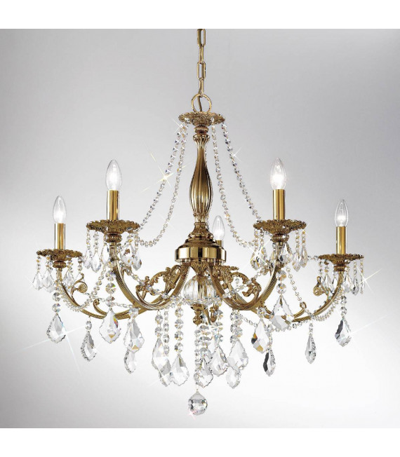 PISANI CRYSTAL Chandelier 5 lights - 2