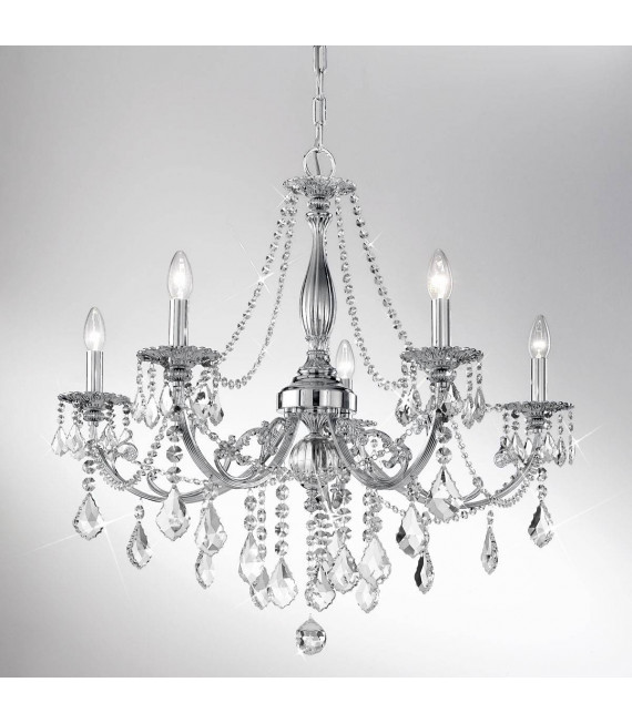 PISANI CRYSTAL Chandelier 5 lights - 2