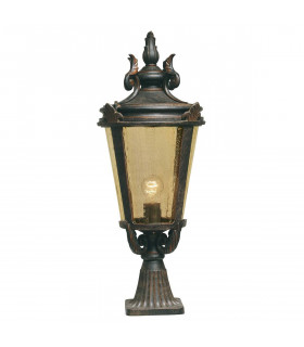 plafonnier ventilateur vintage 2 ampoules e27 max 60w brun patiné