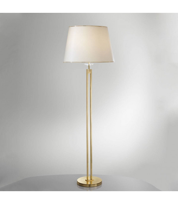Lampada da terra classica IMPERIAL ottone inglese 2 lampadine