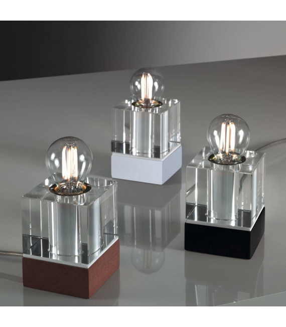 Lampe de table design RIVIERA Noir 1 ampoule