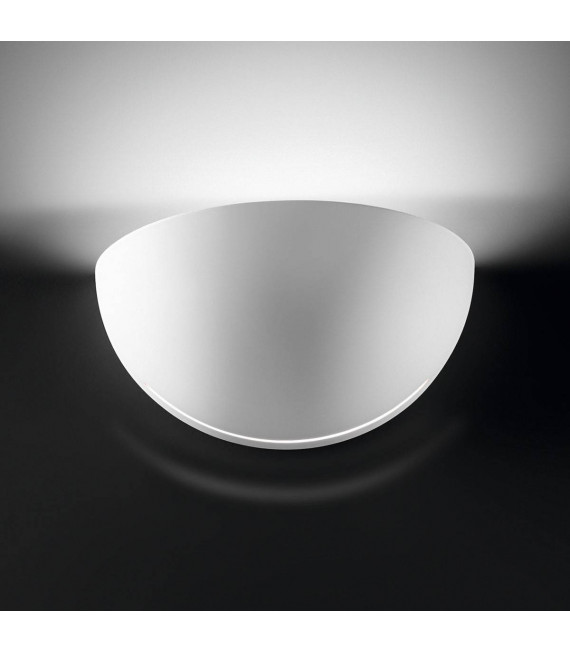 Applique bianco BISQUITTE 1 lampadina