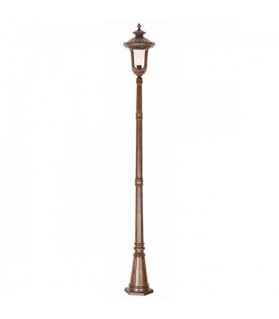 Chicago Stehlampe, rostige Bronze, klein