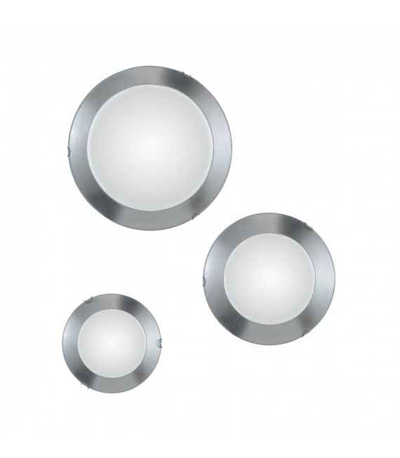 MOON Lámpara de techo Cromo 1 Bombilla