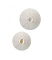 Applique murale MOON blanc mat 1 ampoule