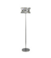Uptown Floor Lamp Mild Steel Chrome