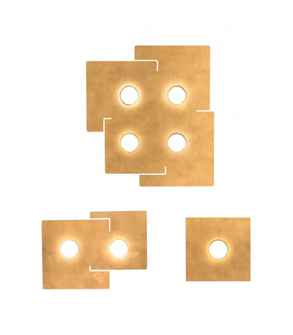 Plafonnier SQUARE blanc 1 ampoule
