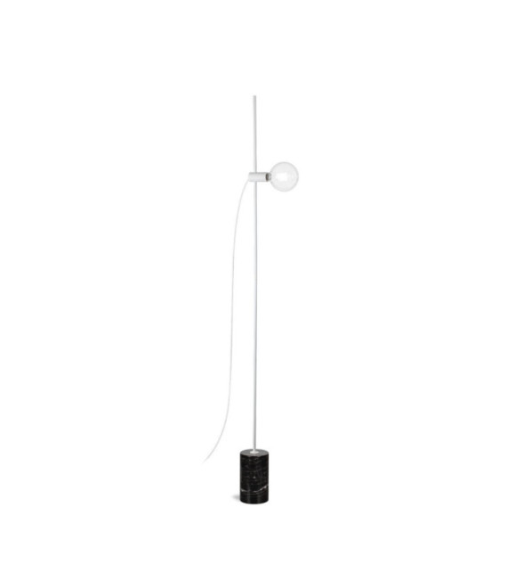 EVA-Stehlampe aus Metall, MA Weiß
