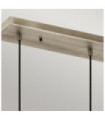 Asher Pendant Steel, Glass Antique Pewter