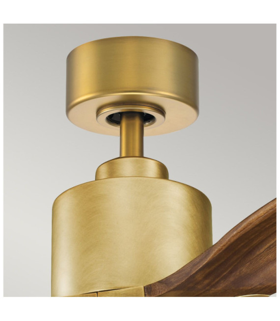 Ridley Fan Steel Natural Brass