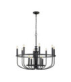 Suspension Capitol Acier Noir