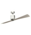 Fan Ferron Steel Polished Nickel